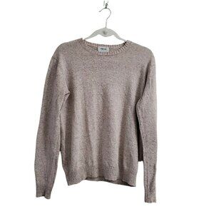 Hyden Yoo Mens Sweater Small Cotton Linen Blend Crew Neck‎ Pullover Multicolor